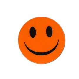 Reflective sticker - smiling face