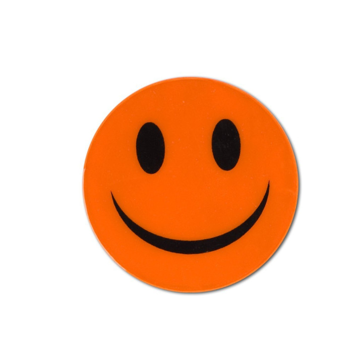 Reflective sticker - smiling face