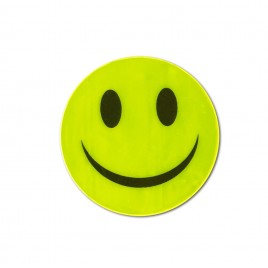 Reflective sticker - smiling face