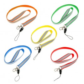 Smycz odblaskowa - kolor zielony - S-034