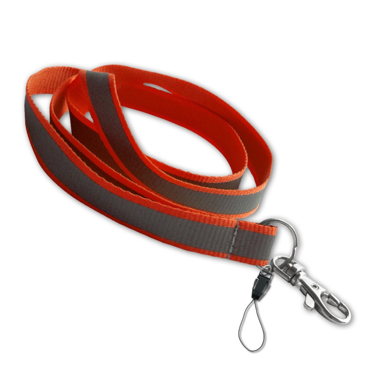 Reflective lanyard