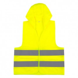 High Vis Vest with Hood