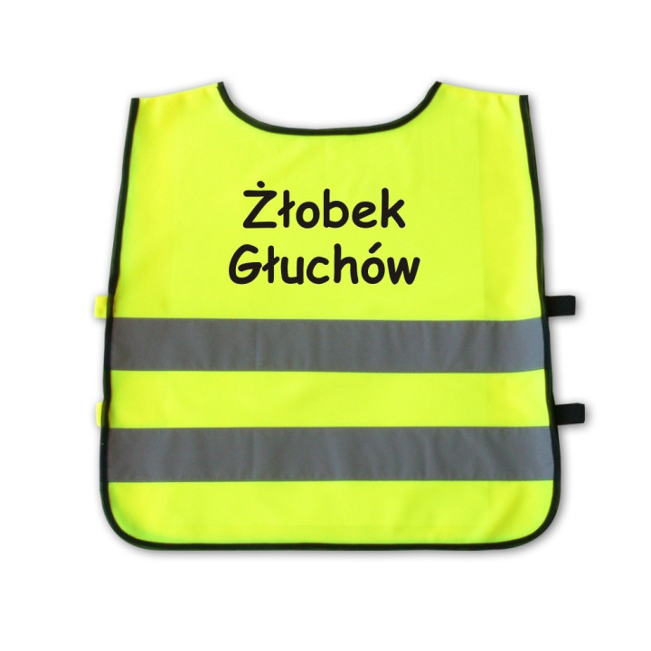 Kamizelka odblaskowa dla dzieci K203 KID - pomarańczowa