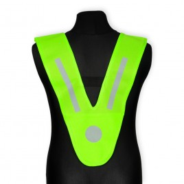 Szelka odblaskowa dla dzieci i młodzieży - kolor zielony - SZ-034