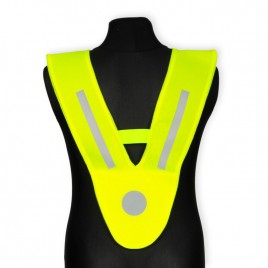 Светоотражающая накидка для детей и молодёжи (жёлтая)