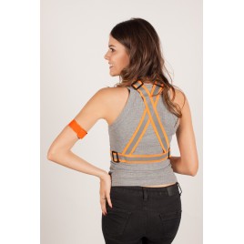 Szelka gumowa dla dorosłych - pomarańczowa