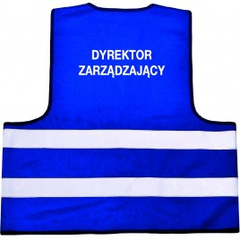 Reflektierende Weste für Erwachsene YoYo-201/2P/N  - blaue