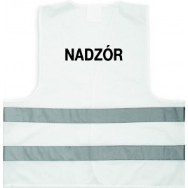 Adult High Vis Vest W-YG801  - white