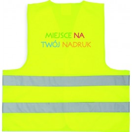 Kamizelka odblaskowa dla dorosłych VEST 2 - żółta