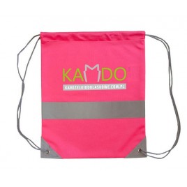 Worko-plecak odblaskowy dla dzieci - różowy