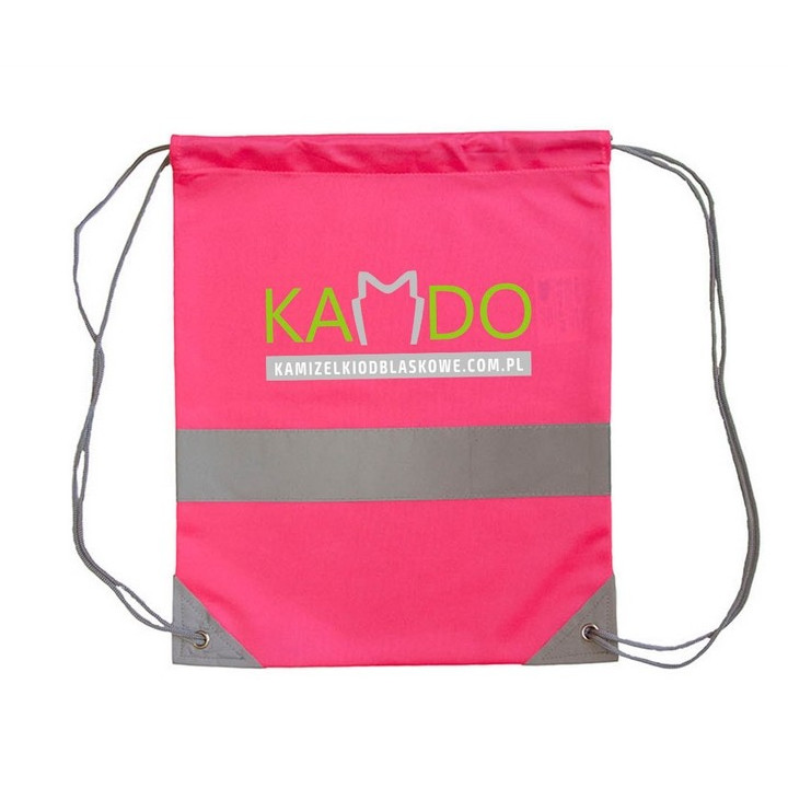 Worko-plecak odblaskowy dla dzieci - różowy