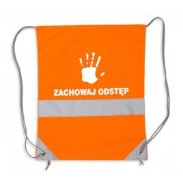Worko-plecak odblaskowy dla dzieci - pomarańczowy - WP-007