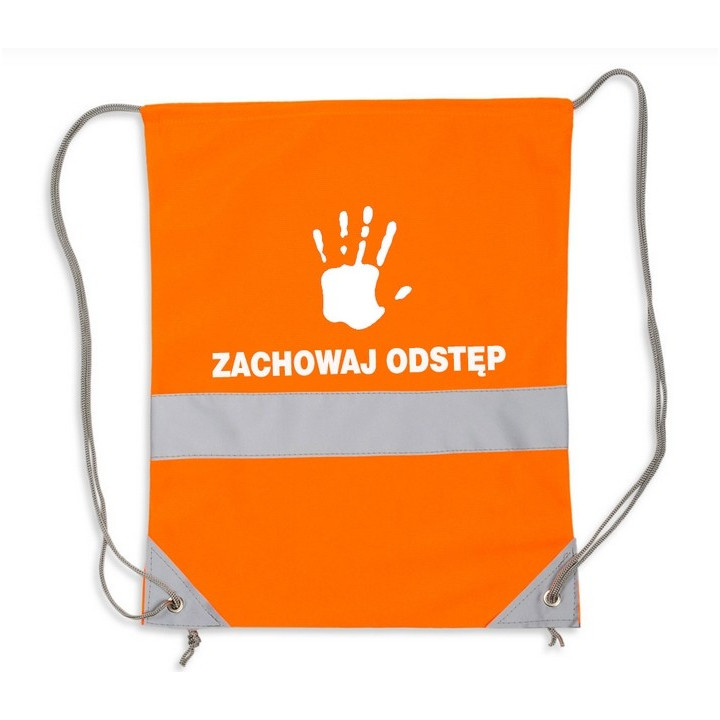 Worko-plecak odblaskowy dla dzieci - pomarańczowy - WP-007