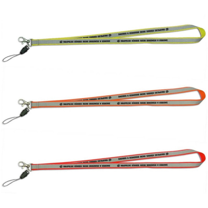 Reflective lanyard