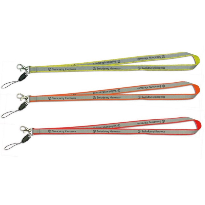 Reflective lanyard