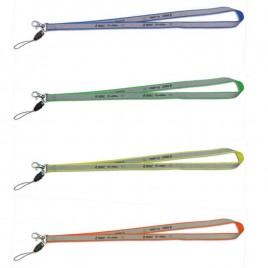 Светоотражающая лента (шнурок) рекламный, зелёного цвета