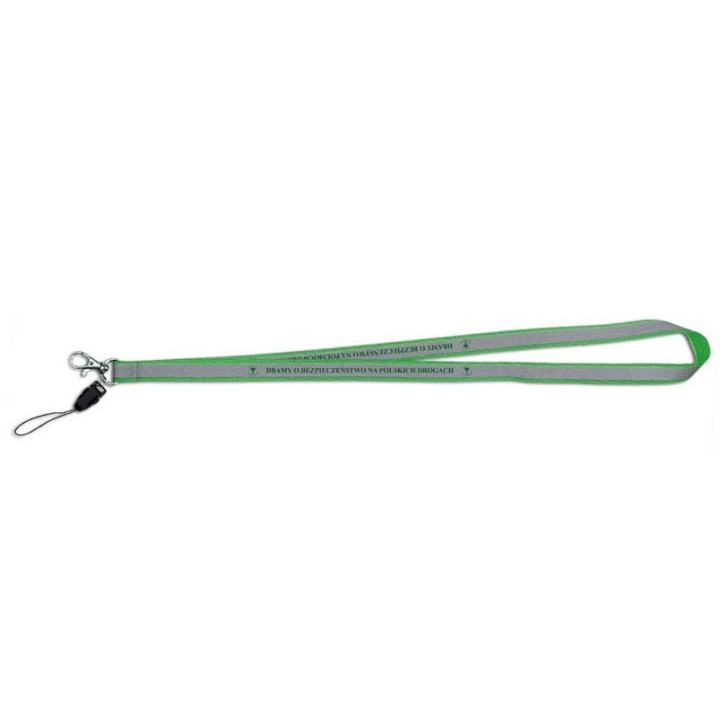 Reflective lanyard