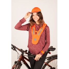 Szelka odblaskowa dla dzieci i młodzieży - kolor pomarańczowy - SZ-007