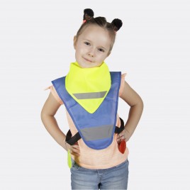 Chusta odblaskowa - kolor różowy