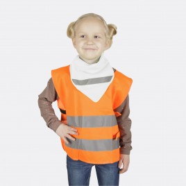 Chusta odblaskowa - kolor biały