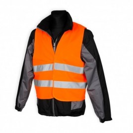 Kamizelka odblaskowa dla dorosłych VEST 2 - pomarańczowa