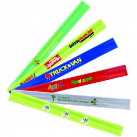 50 Stück-Set mit Farbige Aufdruck  - Reflektierendes Schnappband