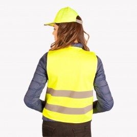 Kamizelka odblaskowa dla dorosłych VEST 2 - żółta