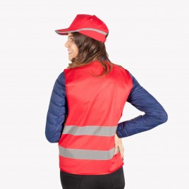 Adult High Vis Vest YoYo-201/2P/C - red