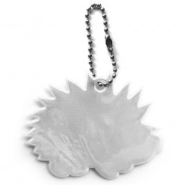 Zawieszka odblaskowa miękka - Jeż srebrny