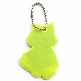 Soft reflective pendant - yellow doll