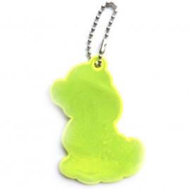Soft reflective pendant - yellow dog