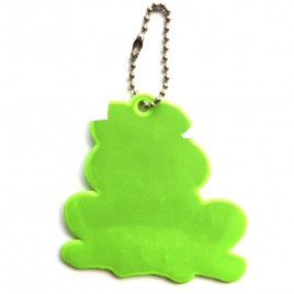 М'який відбивний кулон - зелена жаба