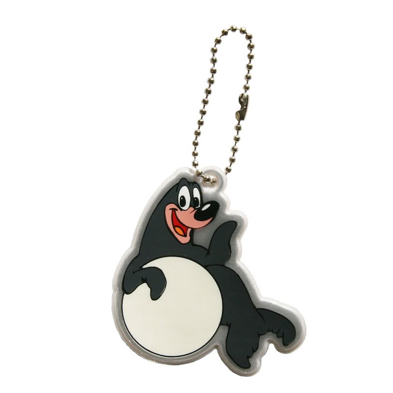 Zawieszka odblaskowa miękka - Foka