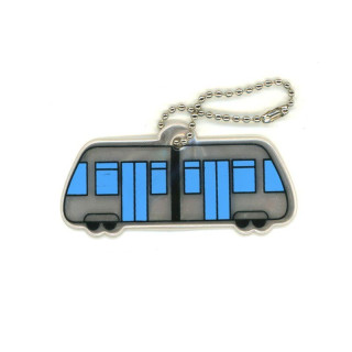 Reflective soft pendant - tram