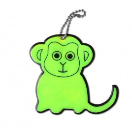 М'який відбивний кулон-мавпа