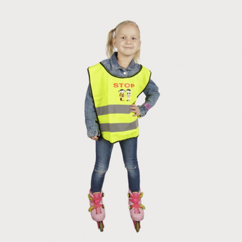 High Vis Vest for children YoYo-K203 STOP-1