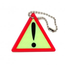 Zawieszka odblaskowa miękka - Uwaga