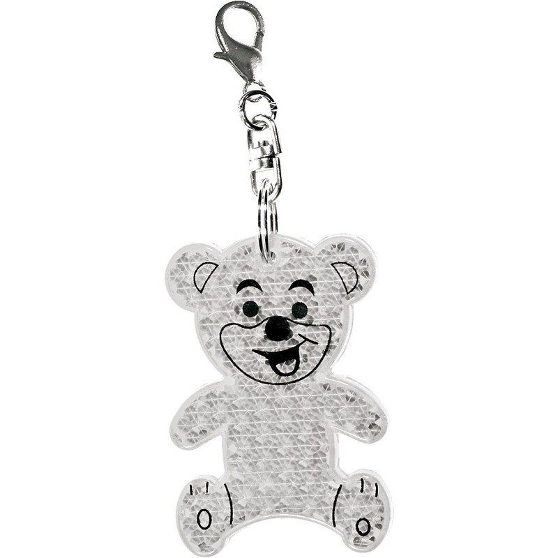 Zawieszka twarda TEDDY srebrna