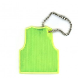 Soft reflector on chain / snap hook - vest ZM-15