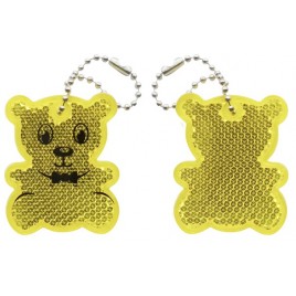 Zawieszka twarda Misiek żółty