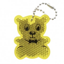 Zawieszka twarda Misiek żółty
