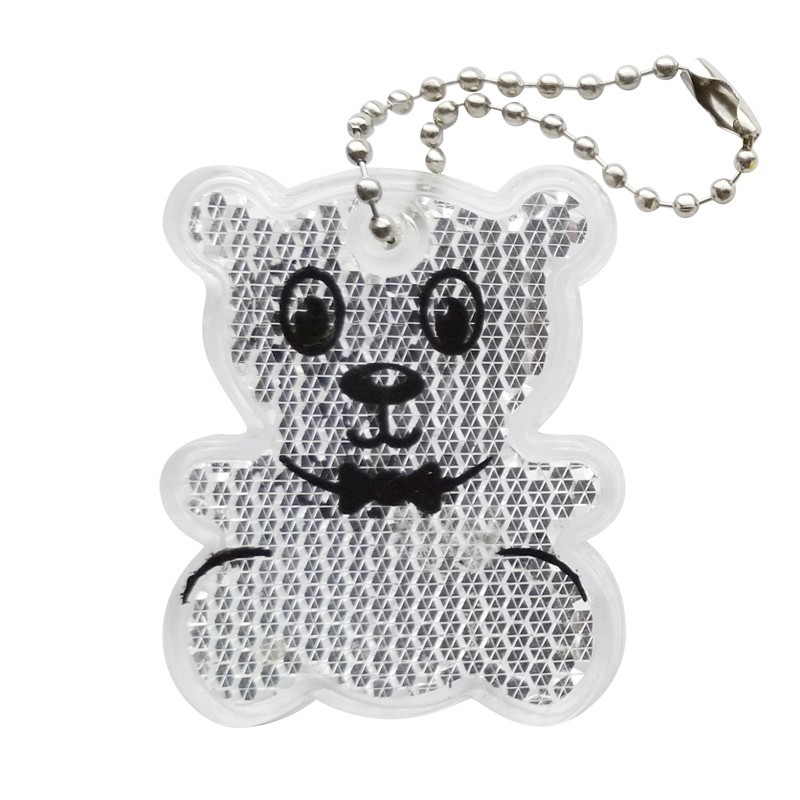 Reflektierendes gelbes, hartes Lächeln