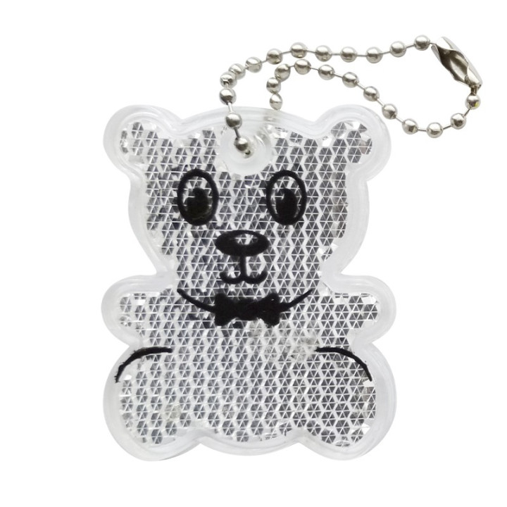 Reflective yellow, hard smile