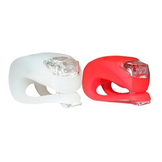 Silicone bicycle lights