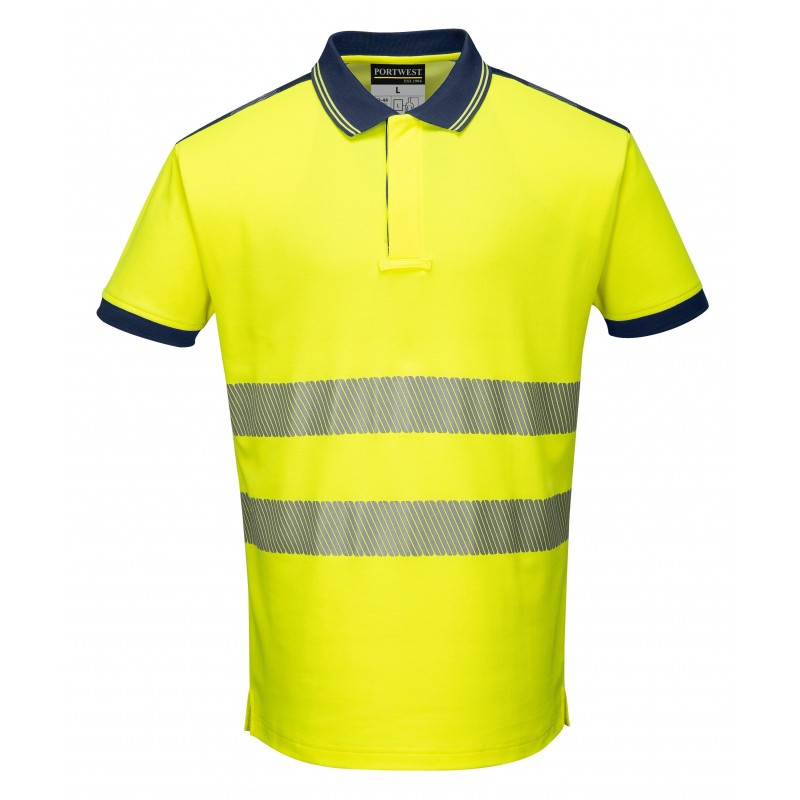 CE Warnpoloshirt T180