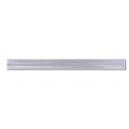 Samozaciskowa opaska - srebrna 30x3 cm