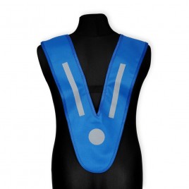 Szelka odblaskowa dla dzieci i młodzieży - kolor niebieski - SZ-021