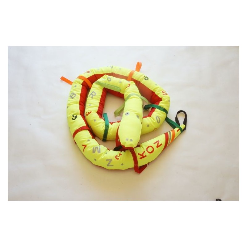 Reflective walking hose