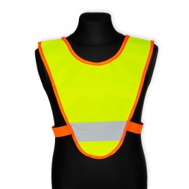 Mini szelka odblaskowa dla dzieci - kolor żółty - typ MSZ-024