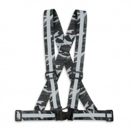 Rubber reflective braces for adults - moro